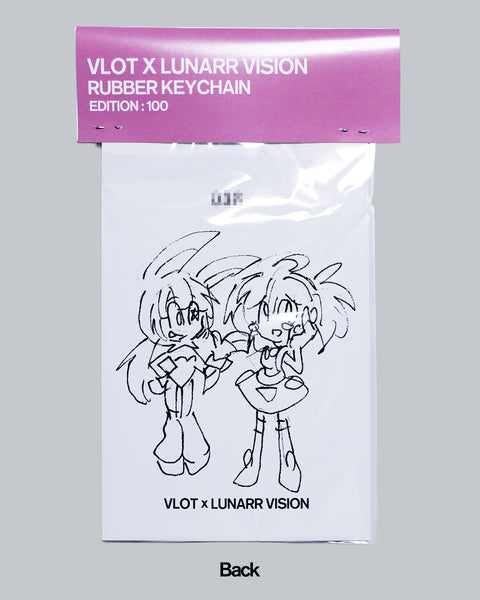 LUNA-Chan Rubber Keychain #2 VLOT X LUNA